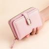 New ArrivalS Open Run Women S Mini Wallet claSSic Zipper Metal Buckle Square