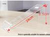 Acrylic Shoe Display Stand for Men, Women, and Children - Transparent Plastic Shoe Rack
