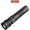 8000LM Zoomable Flashlight,Type-C Rechargeable,3 Modes, Adjustable Focus,Portable Torch for Camping Cycling Emergency,rechargeable