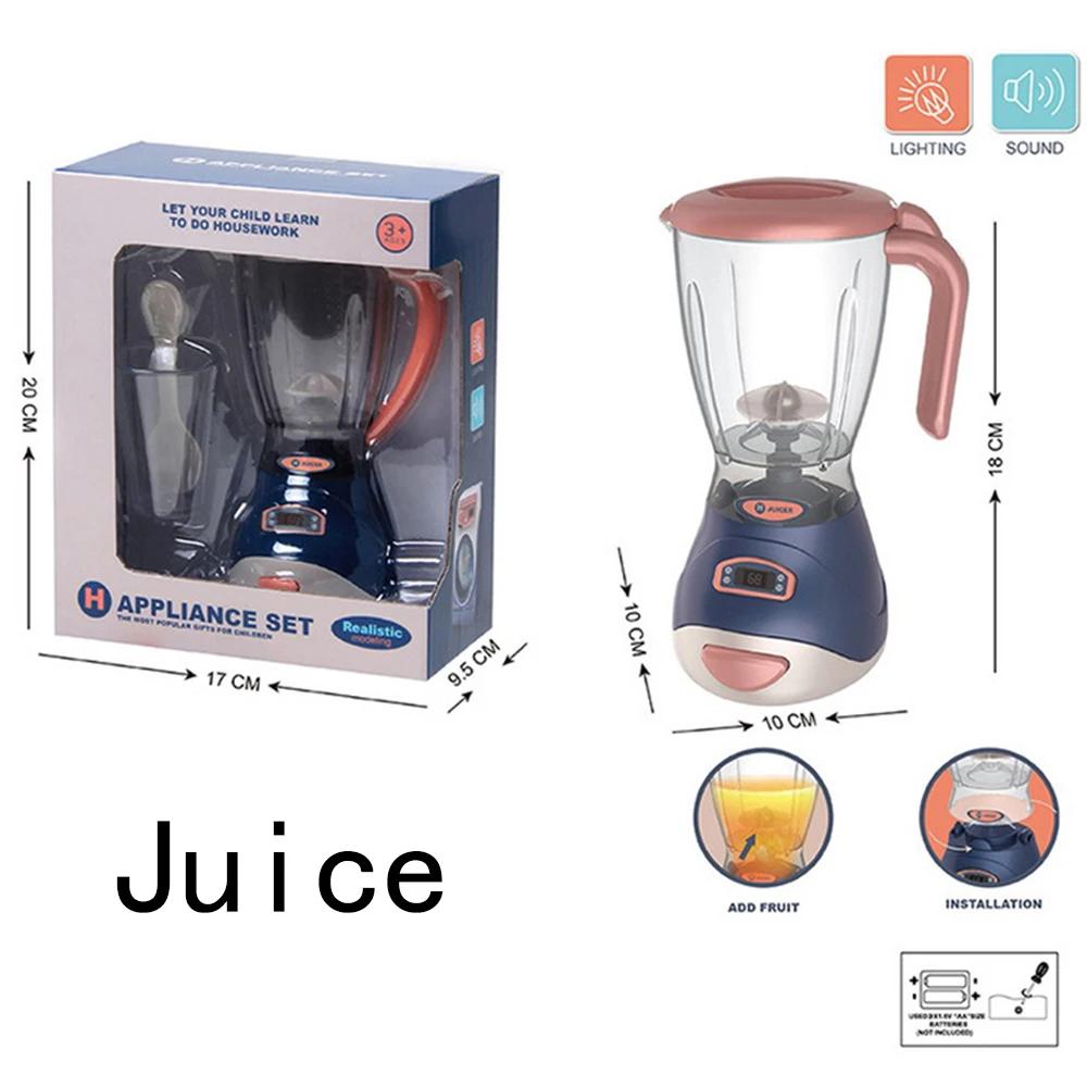 Electric Vacuum Cleaner Water Pretend Kitchen Play Toys Sweeper Household Juicer Dispenser Washing Machine Simulation Appliances