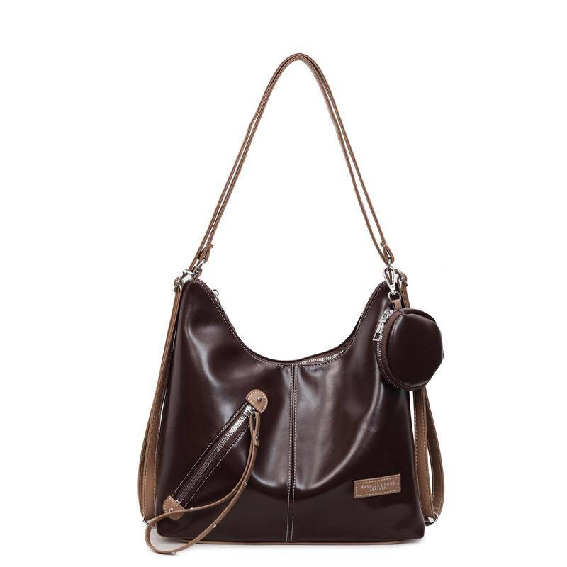 Trendy Fashion Backpack Tote Bag Women's Simple Large-capacity Shoulder Bag Korean Casual Commuter Crossbody Bag