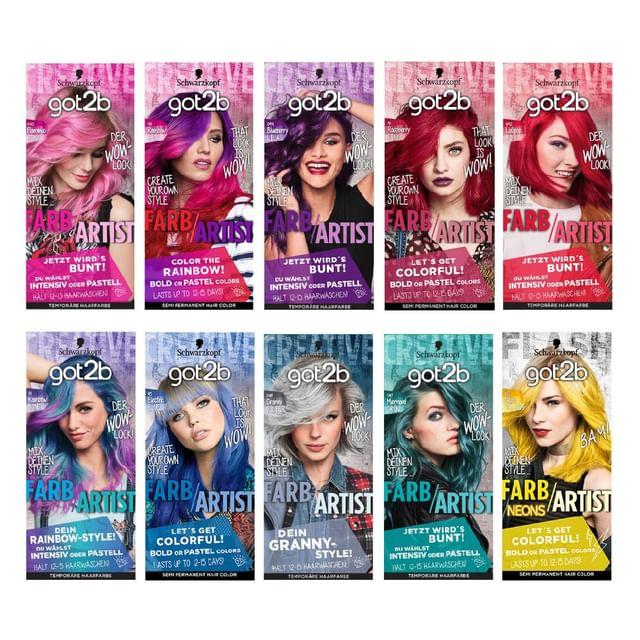 Schwarzkopf - got2b Hair Color Cream 093 Flamingo Pink