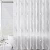 Handun Thickened EVA Semi-Transparent Shower Curtain