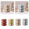 12Pcs Christmas Ball Decoration Decorative for Farmhouse Cabinet Living Room