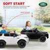 Auto Elettrica per Bambini, Veicolo per Bambini da 12V con Telecomando, Luci LED, Musica e Clacson, 3-6 Anni, Nero