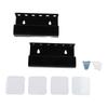 Wall Mounted Acrylic For Dart Holder Set For 12 For Darts Black Finish Storage For Steel Tip And Soft Tip For Darts