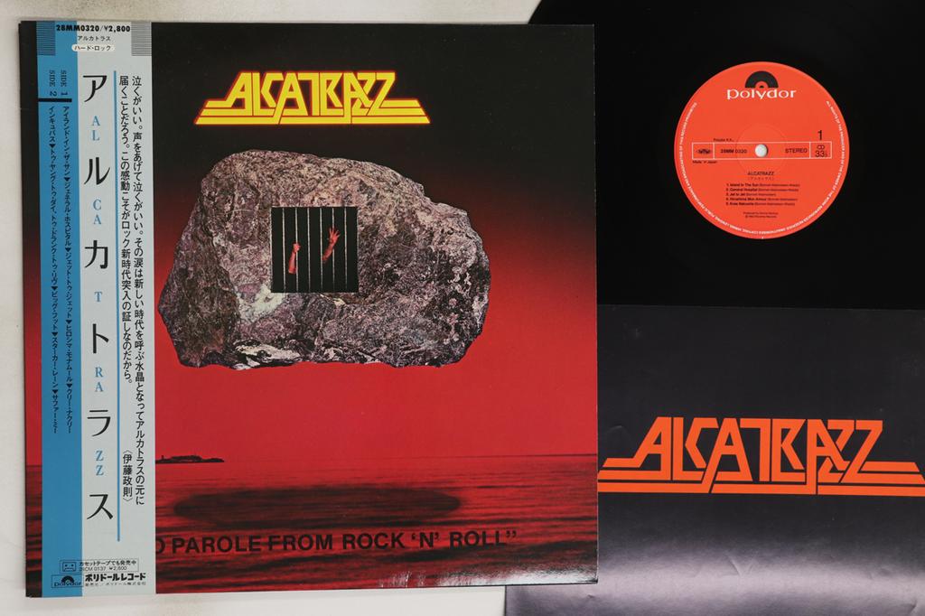 LP Record ALCATRAZZ - No Parole From Rock 'N' Roll 28MM0320 POLYDOR 1983 Japan Obi Metal Used