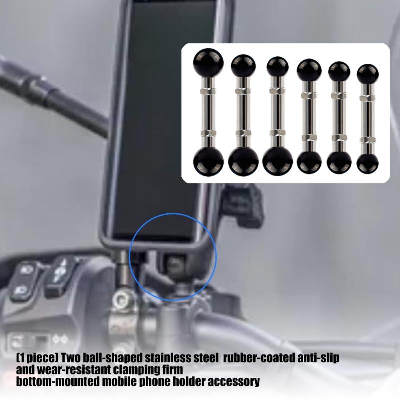 Adjustable Double Ball Head Tablets Stand for Flexible Viewing Angled Stainless Steel Construction NonSlip Design