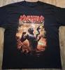 Kreator Band Black T-Shirt Cotton Unisex Short Sleeve