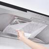 Filtre à huile de cuisine jetable 5m/10m Tissu non tissé Élément filtrant en coton résistant à l'huile Papier filtrant d'extraction pour hotte aspirante