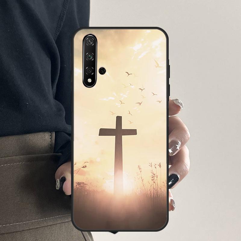 New Faith Christian Religious Jesus For Huawei Nova 12i 11i 8i 12s 9 10 SE Y91 Y90 Y60 Y70 Y72 Y61 P20 P40 P30 Lite P60 Pro Case