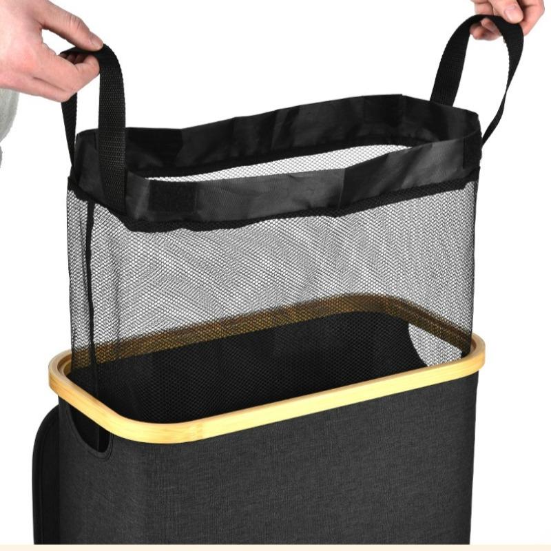 Folding Dirty Laundry Basket Bathroom Laundry Baskets Multifunction Organizer Hamper Large Capacity Storage Hampers with Handle