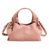 Hot Selling Women's Bags, Cloud Bags, Lychee Patterned Soft PU Handbags, Fashionable and Versatile Solid Color Single Shoulder Crossbody Bags