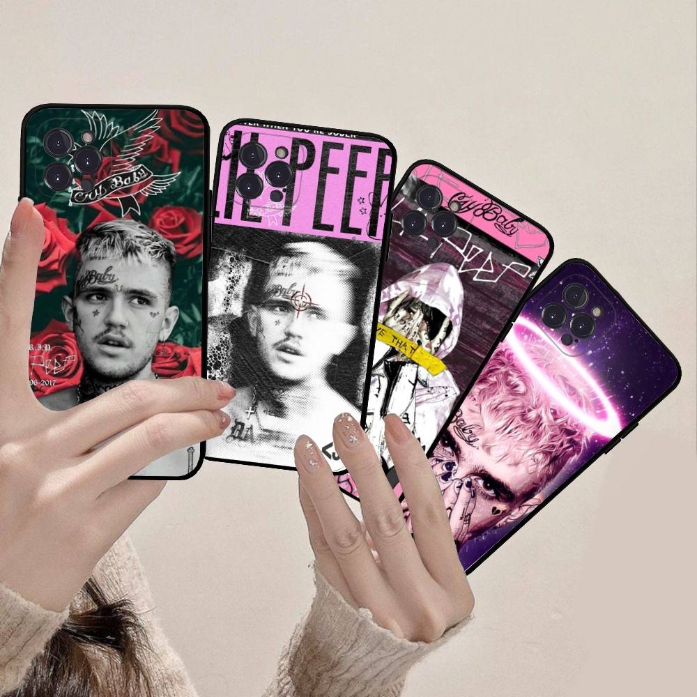 Emo Rapper Lil Peep Phone Case For Iphone 17 16 15 16e 14 13 12 11 Pro Max Plus Case Cover Coque