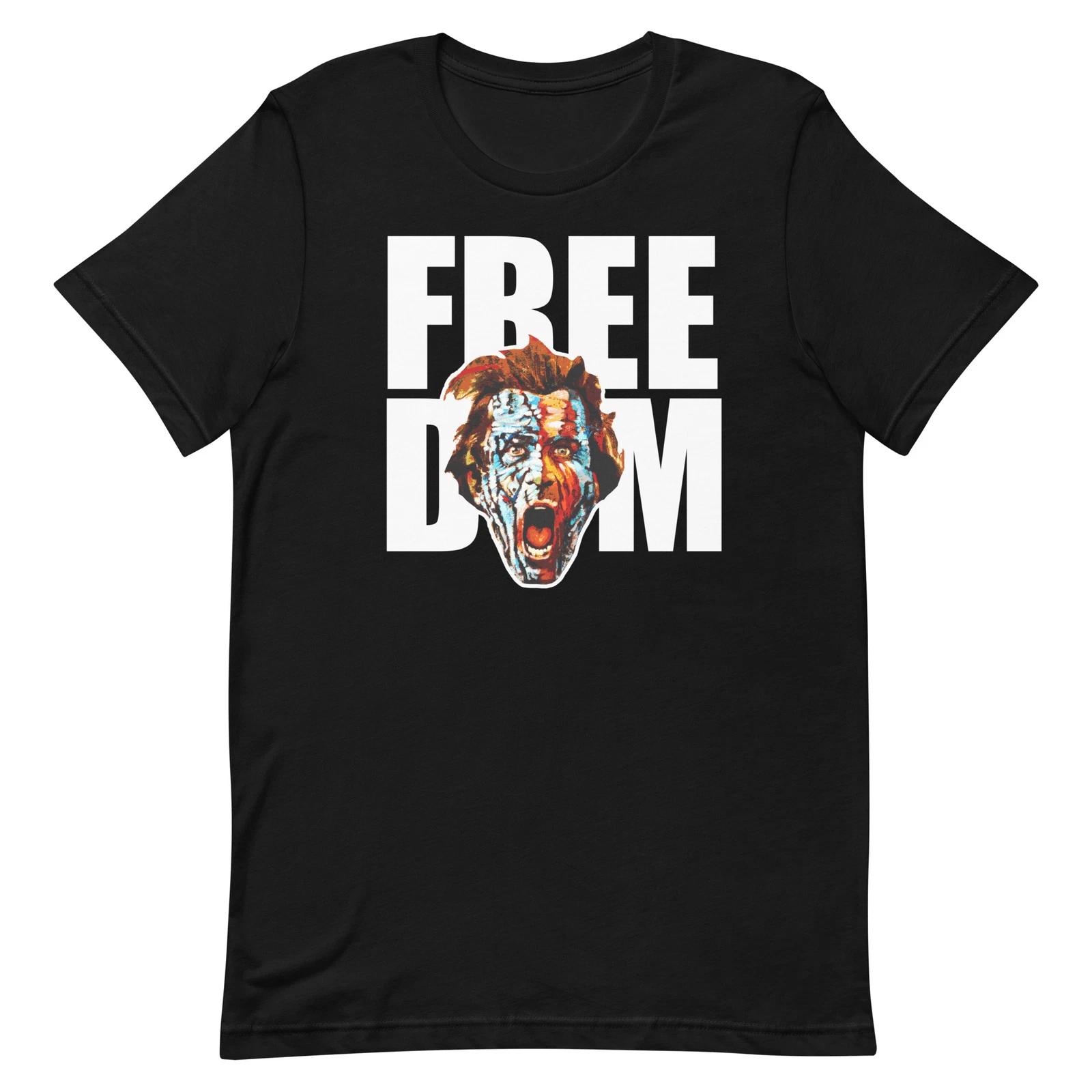 FREEDOM Braveheart Meel Gibson Graphic Tee Shirt Unisex 100% Cotton T-shirt Mens Tees Top L