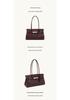 JWPEI Yara Genuine Leather Baguette Shoulder Bag - 2025 New Design for Women
