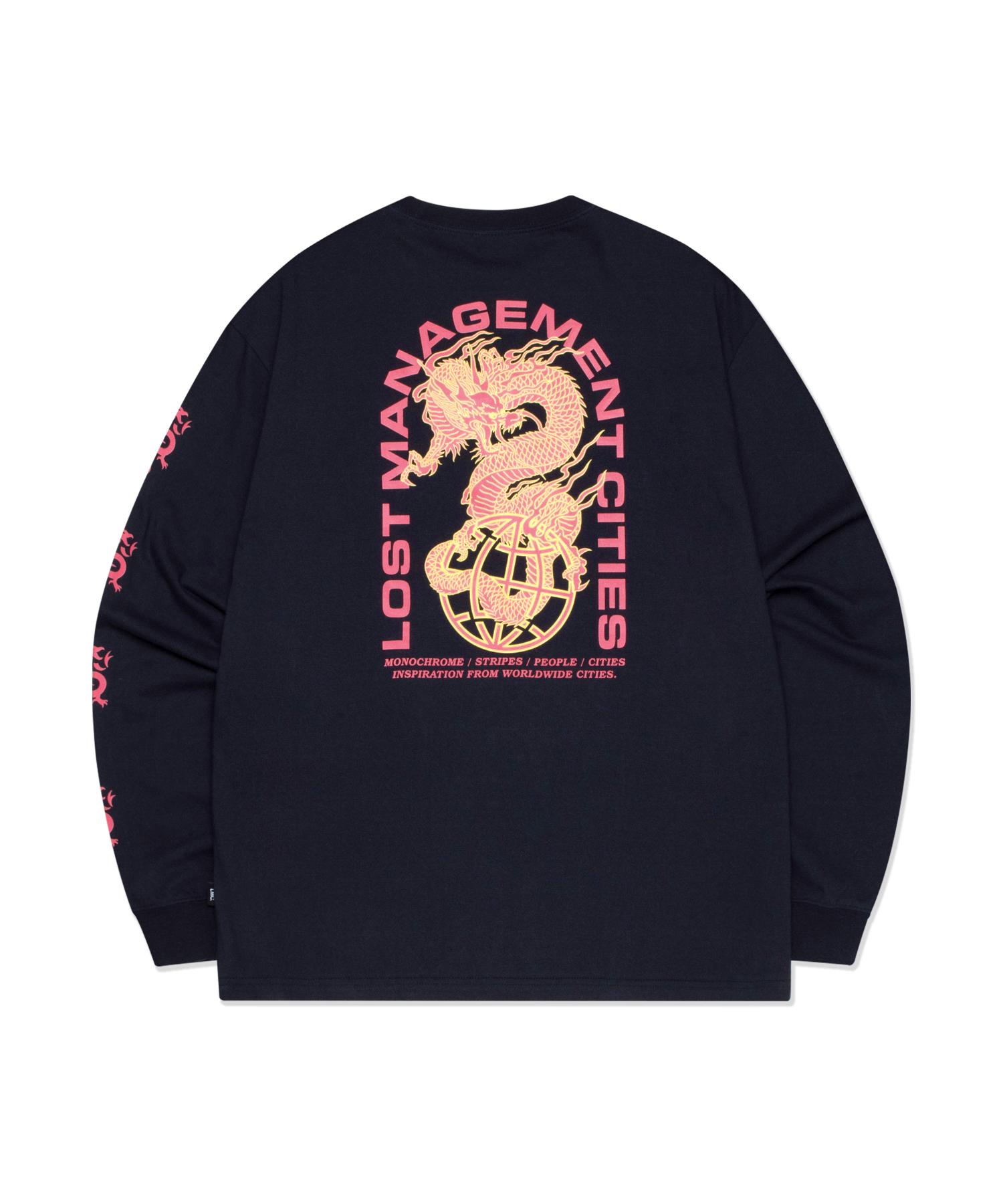 Lmc Dragon Long Slv Tee Navy Navy/M
