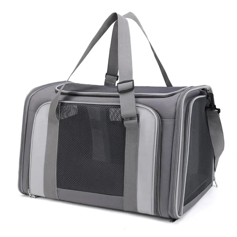 Cat Out Portable Shoulder Portable Pet Bag Large Space Breathable Cat Crossbody Pet Bags