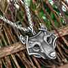 Stainless Steel Triquetra & Thor's Hammer Pendant Necklace