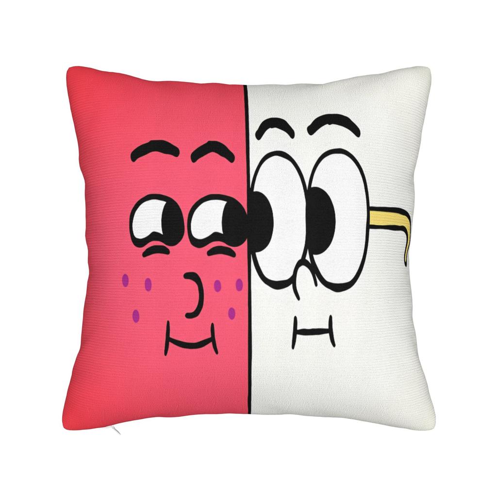Apple and Onion Pillow Cover Comfy Cushion Cover Funny Pillow Case For Office Car Home Decor
