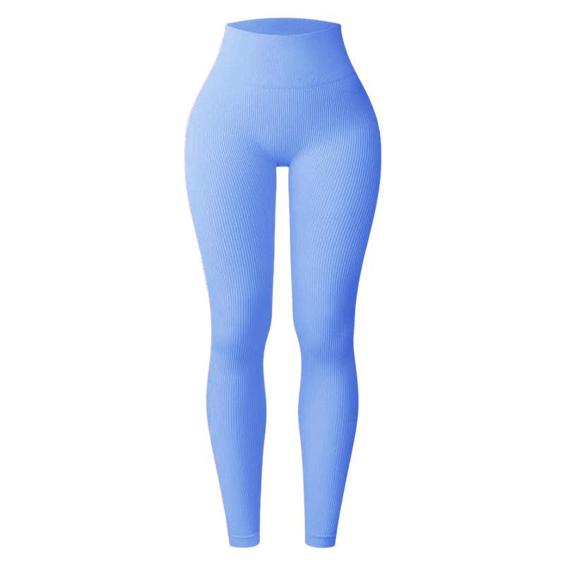 Yingshang Women's High Waist Seamless Yoga Pants - Hip Lift, Tight, High Elastic, Perfect for Running and Fitness, Autumn Wear.