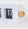 Nordic Style Retro Flip Clock: Automatic Page Turn, Ideal for Desk or Bedside in Living Room, Bedroom, or Study. Simple and Creative Design.