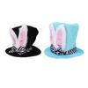 Bunny Ear Top Hat Costume Easter Hat Photography Prop for Tea Party Cosplay Bunny Themed Event