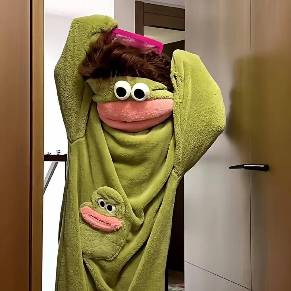 Schattige, Cartoon-, Grappige Onesie Pyjama's, Loungewear En Badjassen Voor Kinderen