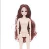 Bambola Nuda Principessa FR Girl BABI 30cm 1/6 BJD Occhi Realistici 3D 26 Giunture Mobili Pelle Bianca Bambola Nuda Giocattoli per Casa delle Bambole e Vestire