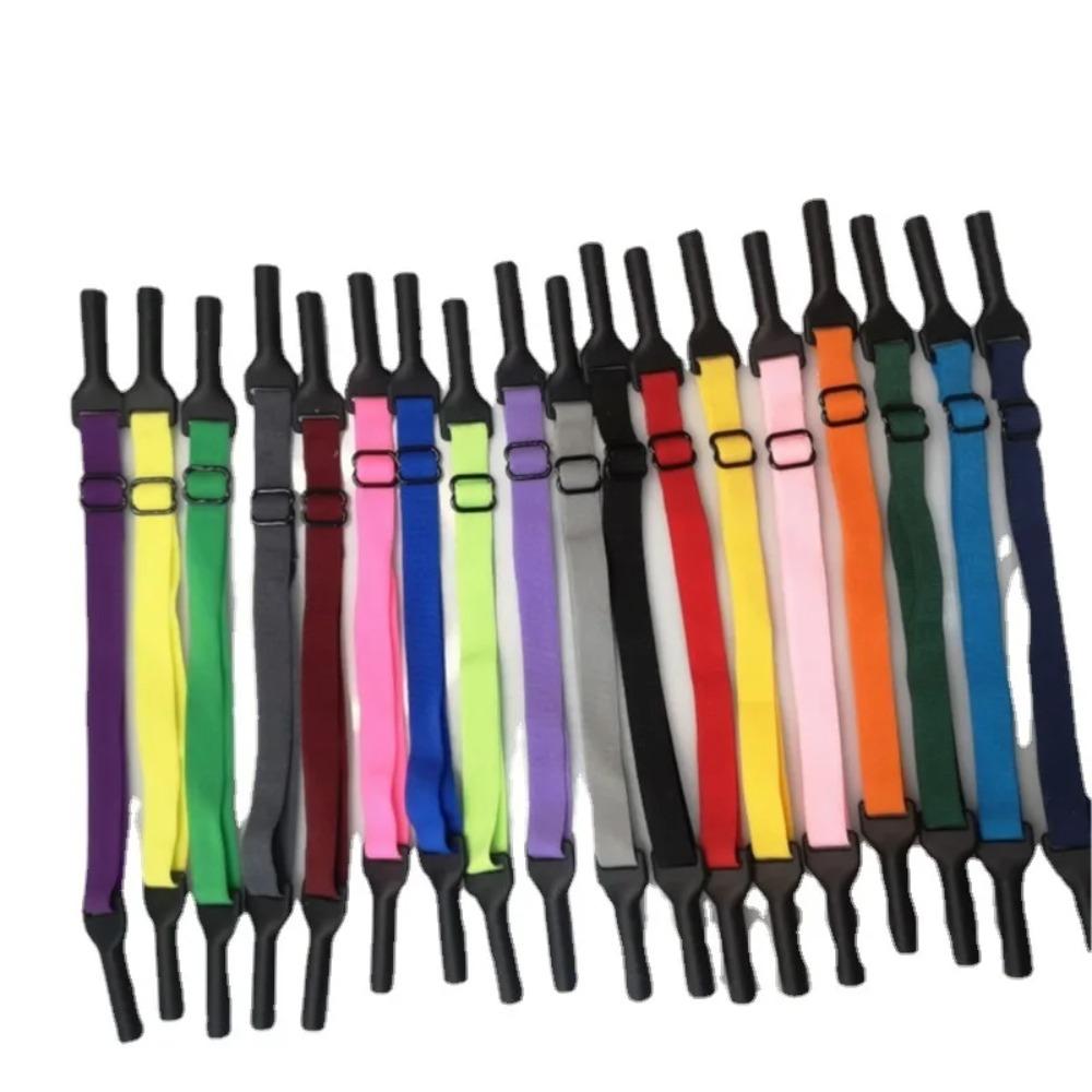 2Pcs Glasses Chain Adjustable Size Elastic Rope Glasses Strap Sport Non Slip And Anti Drop Fixer Glasses Cord