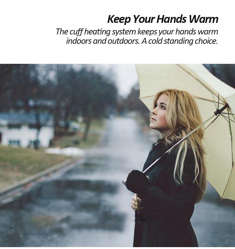 Men's Smart Heated Jacket, USB Charged, Available in 2/4/9-Piece Sets