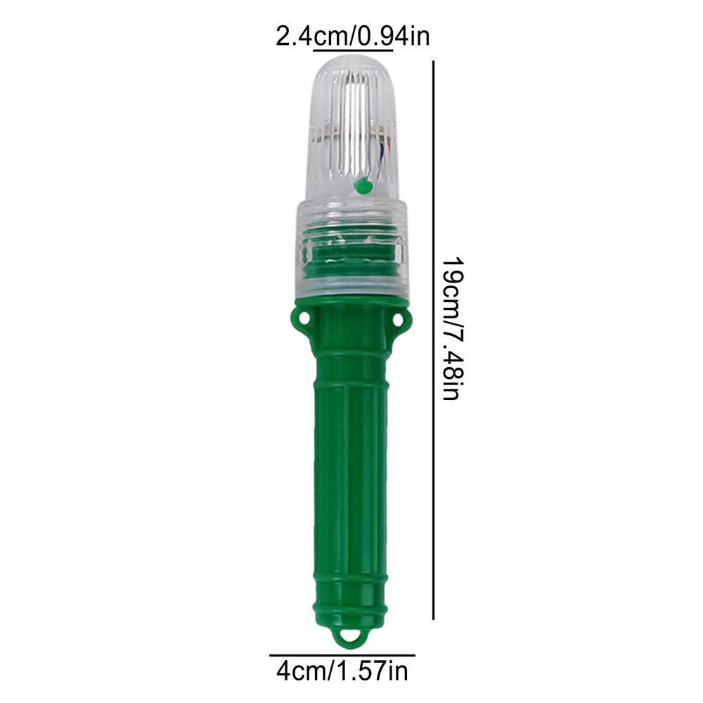 Marine Signal Light Waterproof LED Fishing Light Fishery Double Flash Lamp Buoy Signal Light Waterproof Net Flash Warning Light