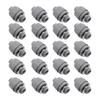 20 st Vattentäta rörkopplingar 1 2 tum NPT Nylon 6 Icke-metalliska rörfittings