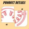Leg Massage Tool with 12 Wheels Detachable Compact for Calves Arms 11x10.2x1.6inch Versatile