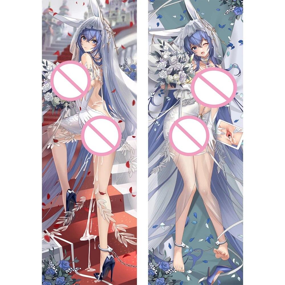 Sexy Dakimakura Game Azur Lane Pillow Case Hugging Anime Body Pillow Cover 2WAY Peachskin Otaku Cosplay Pillowcase