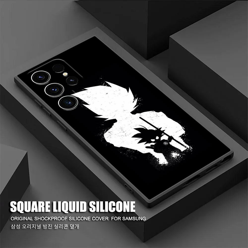 DragonBalls Z Anime Cute Goku Phone Case For Samsung Galaxy S25 S24 S23 S20 S21 FE S26 S22 Ultra 5G S26 Plus S25FE Silicon Cover