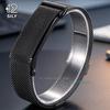 Metallschutzhülle Milanese Armbänder für Google Fitbit Air Zubehör Verstellbare Edelstahlarmbänder Business-Armbänder