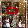 Weihnachten Schneemann Weihnachtsbaum Geschenk Vitrine Home Verschönerung dekorative Fensteraufkleber
