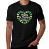 Happy St Patricks Day Funny Saint Patrick Irish Girl Boy TShirt Vintage T Shirts Anime Shirt Unisexs Shirts Graphic Tee