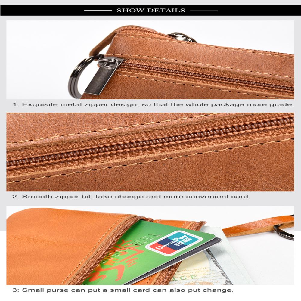 Multifunctional Coin Bag Leather Mini Storage Bag Children'S Coin Purse Mini Zipper Key Holder For Cycling Shopping Party
