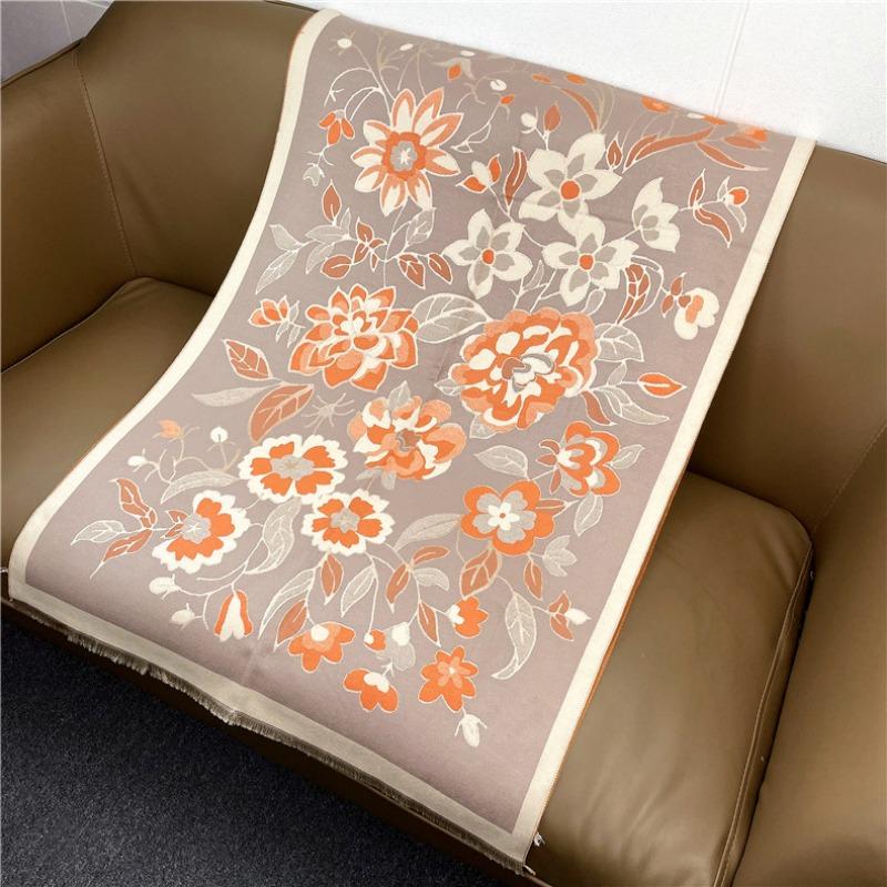 

Winter scarf women, autumn and winter imitation cashmere shawl elegant decoration false collar 180x65cm