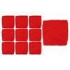 Towels 10Pcs Microfiber Polyester Car Cleaning Cloth Kitchen Accessories