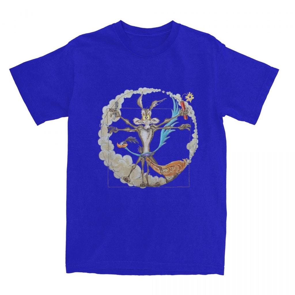 Roadrunner And El Coyote 13 T Shirt Men Women 100 Cotton Funny TShirt Round Collar Tees Short Sleeve Clothes Graphic Printed