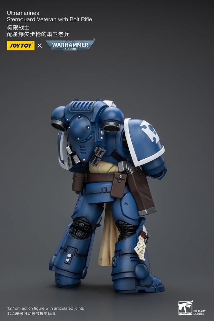 JOYTOY Warhammer Ultramarines Sternguard Veteran Rifle Action Figure Game 40k 40,000 (Bolt Equipped)