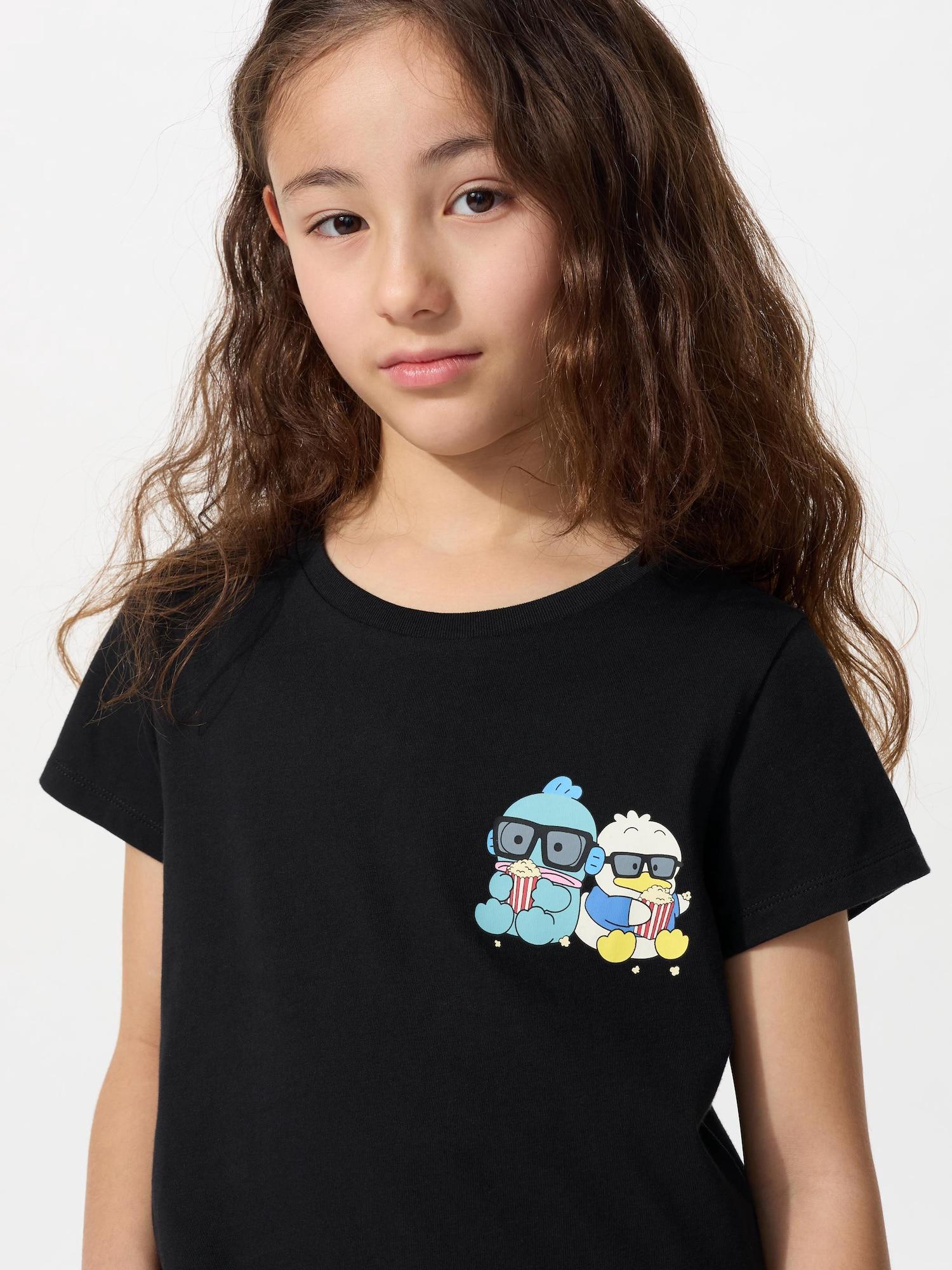 

Uniqlo Девушки Sanrio CHaracTers Crop UT Graphic T SHORT RUCK H