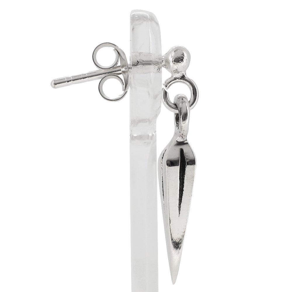 Shinjuku Gin No Kura Pendulum Sterling Silver 925 Earrings (1 Piece, Single Ear) for Men