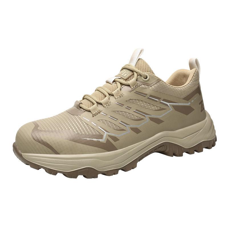 Men's Comfortable Safety Shoes Protective Steel Head Anti-Smash Anti-Stabbing Wear-Resistant Breathable Safety Shoes New