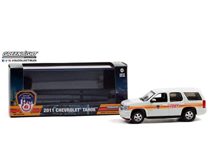 GREENLIGHT 143 SCALE “2011 CHEVROLET TAHOE - FDNY” Greenlight 143 Scale “2011 Chevrolet Tahoe - Fire Department of New York”