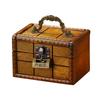 Organizer Wooden Vintage Box For Cosmetics Toys And Home Office Accessories