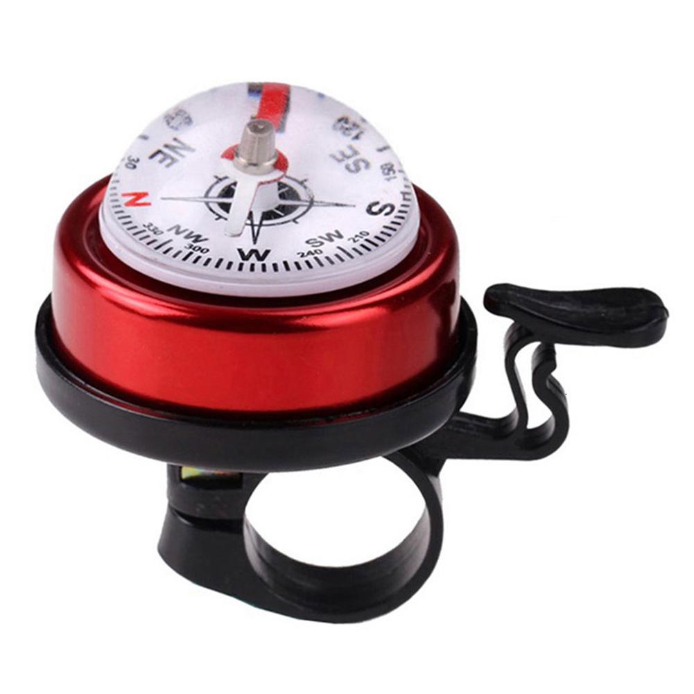 Aluminum Alloy Bicycle Compass Horn Bike Bell Cycling Accessories